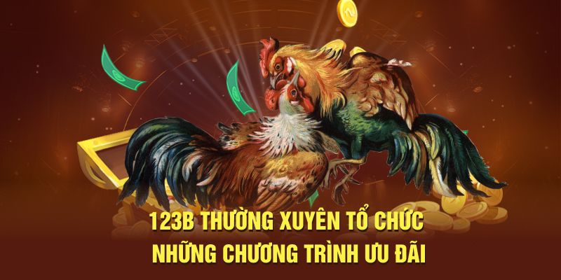 123b thường xuyên tổ chức những chương trình ưu đãi